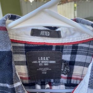 Fitted H&M Casual Shirt size M